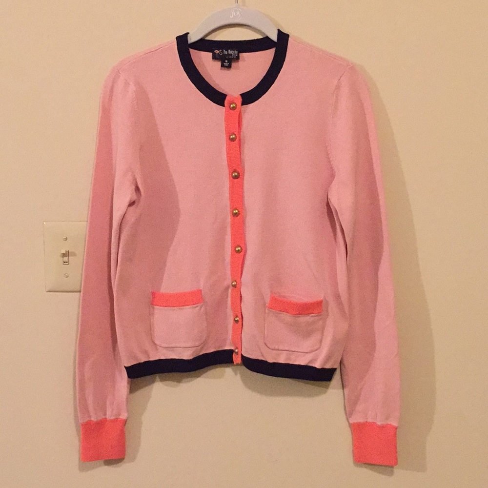The Webster for Target pink cardigan